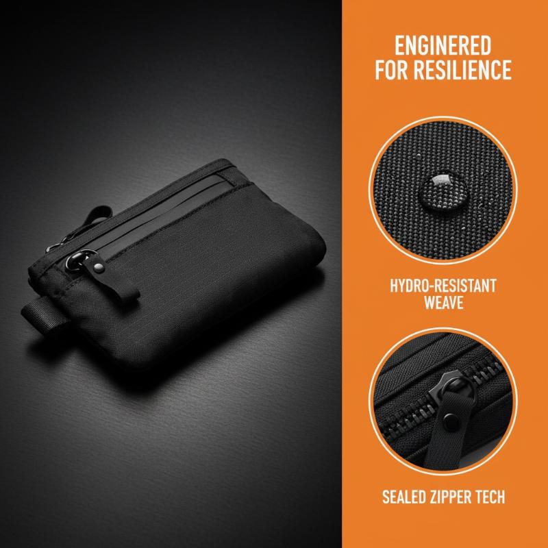Edc Carry Card - Тактический водонепроницаемый маленький кошелек для монет