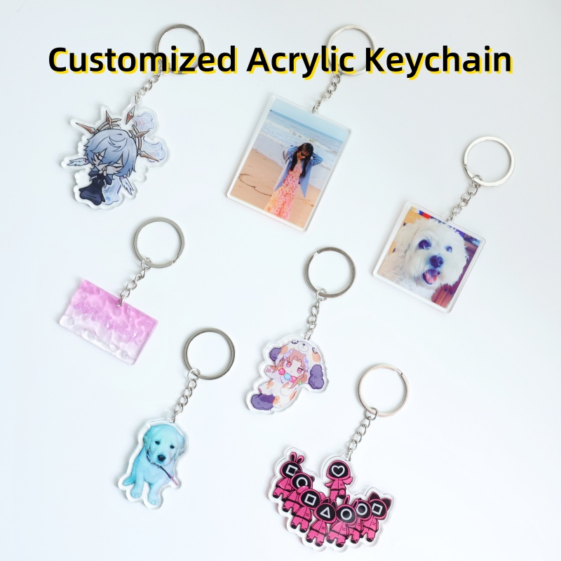 Carabiner Keychain - 2D FLAT 6 см/2,36 дюйма, 1