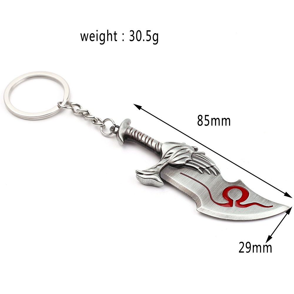 Брелок-подвеска с мечом Кратос – обзор и цена Carabiner Keychain