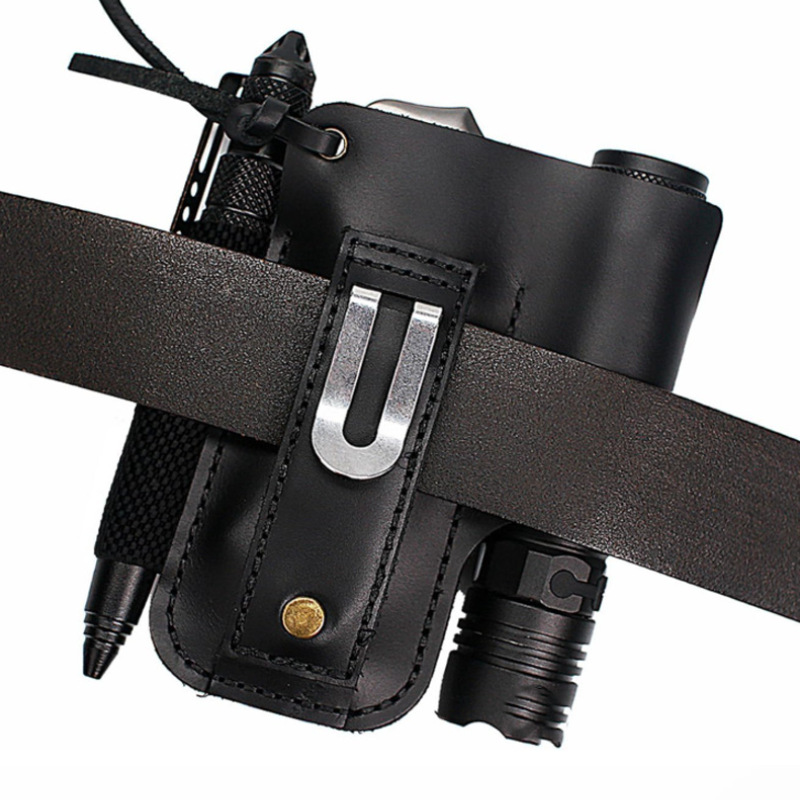 Кожаный чехол EDC для фонарика – обзор и цена Edc Concealed Carry Belt